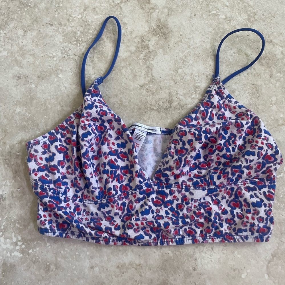 Urban outfitters Out from under y2k cheetah print cami tank top